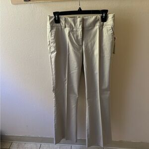 Dalia Collection Stylish Cream Pants